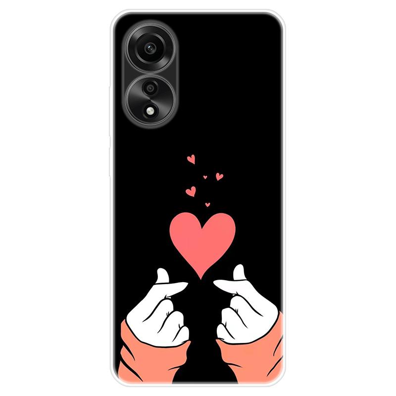 Для OPPO A58 A 58 4G чехол Мягкая силиконовая задняя крышка Мультяшный чехол для телефона Разнообразие