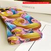 2DFlat Vibrant Liquid Splashes Mobile Case All inclusive film hard iPhone case, compatible with iPhone 18 Pro Max 17 16 15 14 13 12 11