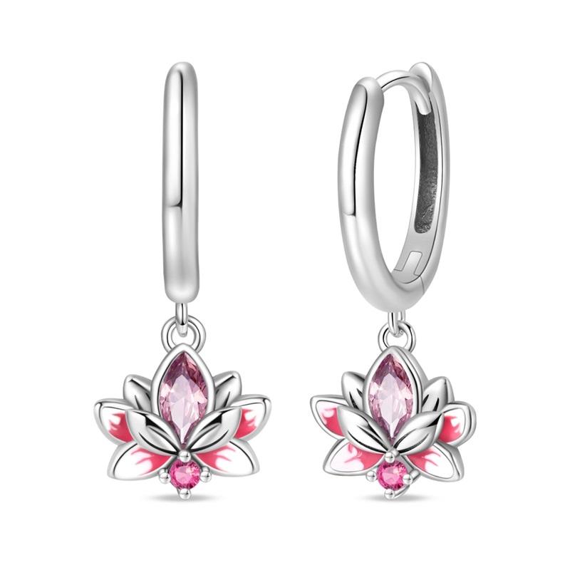 100% 925 Silver Chameleon Dragonfly Butterfly Earrings Golden Koi Ladybug Earrings For Women Fashion S925 Party Jewelry