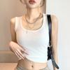 New Style Small Vest Sling Inner Sleeveless Top Women's Summer Outer Wear Short Base Shirt T-shirt