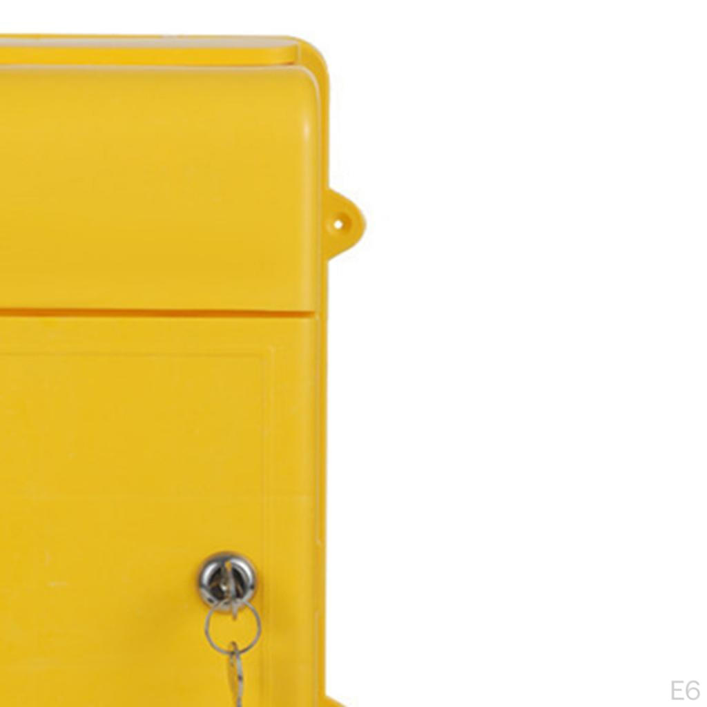 Современный настенный почтовый ящик с усовершенствованной функцией блокировки