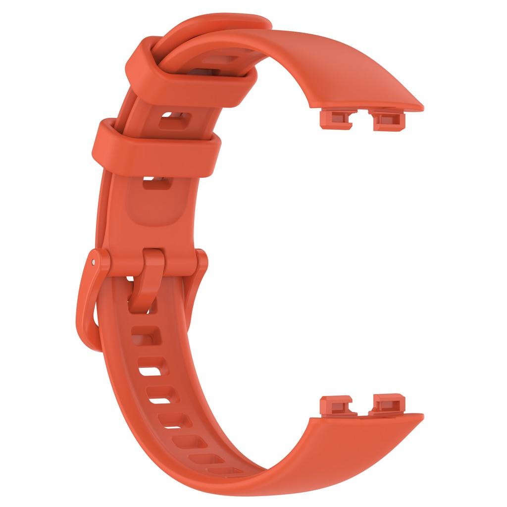 Силиконовый ремешок для Huawei Band 8, мягкий водонепроницаемый спортивный модный браслет