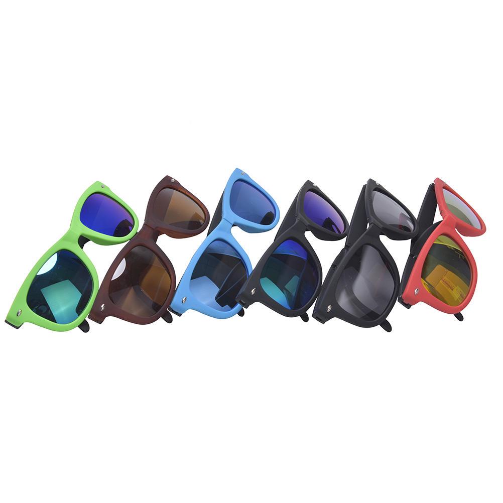 Vogue For Men Women Portable Square Protection Sport Gift Retro Shading Folding Sunglass