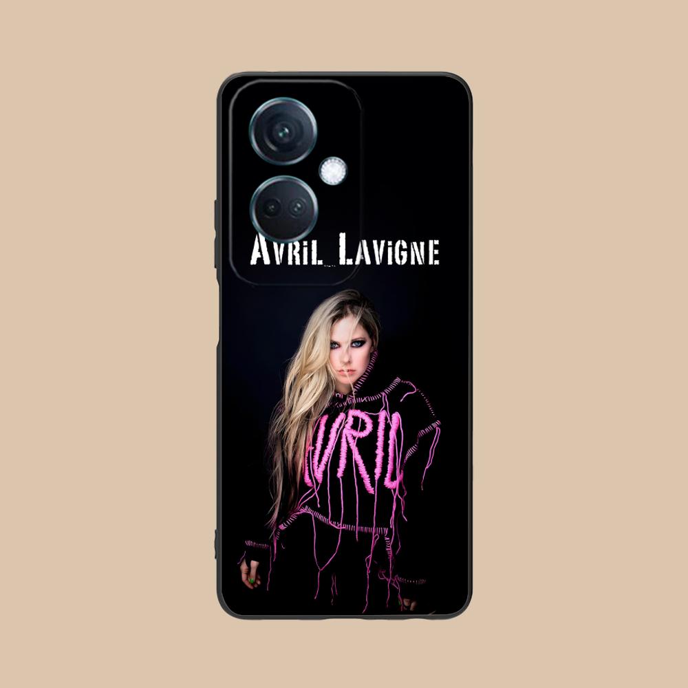 Матовый чехол из ТПУ Avril Lavigne для мобильного телефона OPPO Reno 14 13 12 11 10 9 8 7 6 5 F T Pro 5G, цветная печать