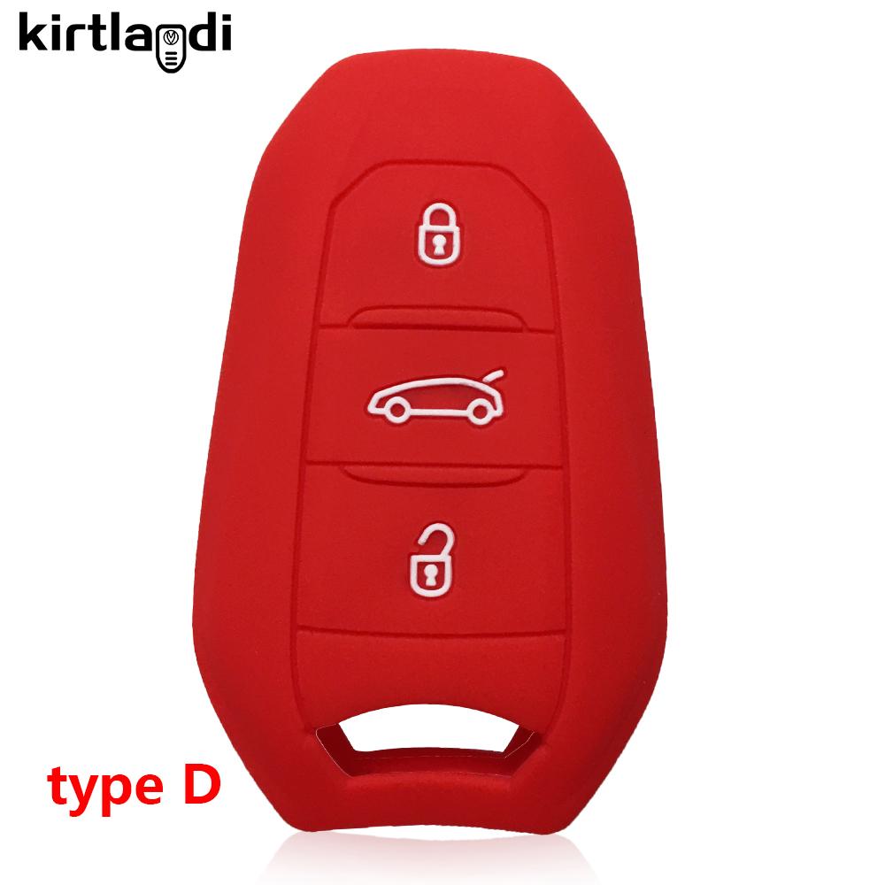 Для Fiat Scudo для Opel Combo для Peugeot Rifter 2020 207 208 307 308 407 408 5008 308SW 2008 для Citroen C4 Чехол-кожура для ключа