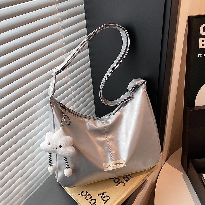 Сумки для женщин, новые трендовые и модные сумки на плечо для поездок на работу, большая вместительная сумка-тоут, сумка через плечо