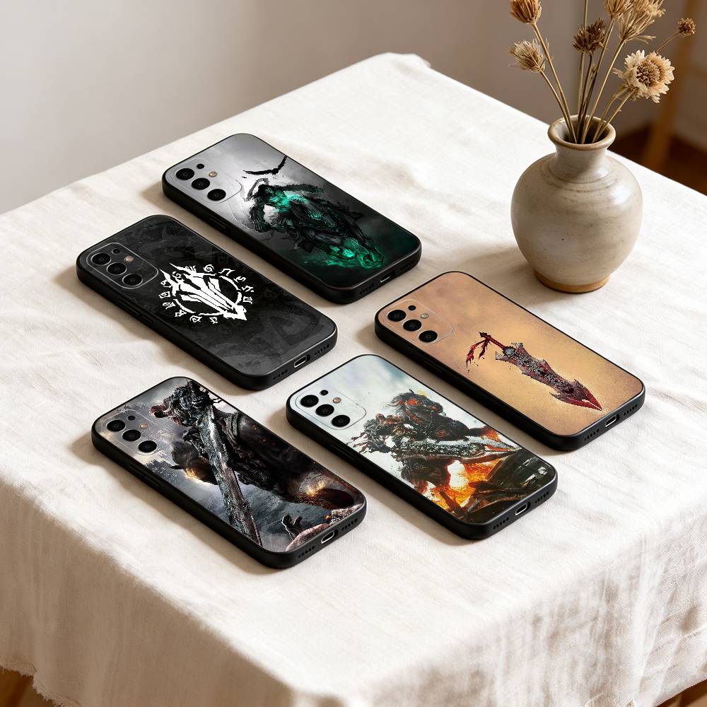 Чехол для телефона Game D-Darksiders для Samsung S25, S24, S21, S22, S23, S30, Ultra, S20, Plus, Fe, Мягкий силиконовый черный чехол