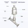 304 Stainless Steel Pneumatic Quick-Connect Steam Clamp Angle Seat Valve