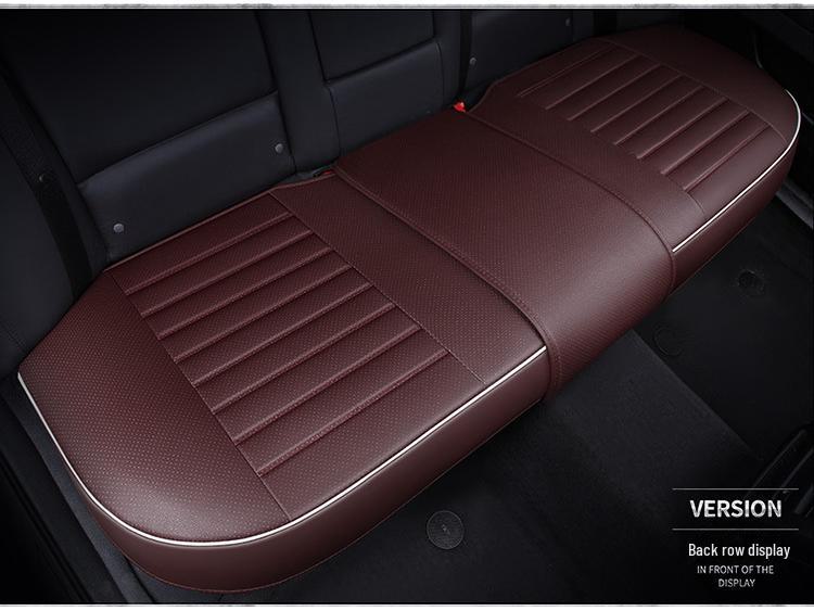 Комплект из 5-местных подушек для автомобильных сидений из дышащей микрофибровой кожи, всесезонный