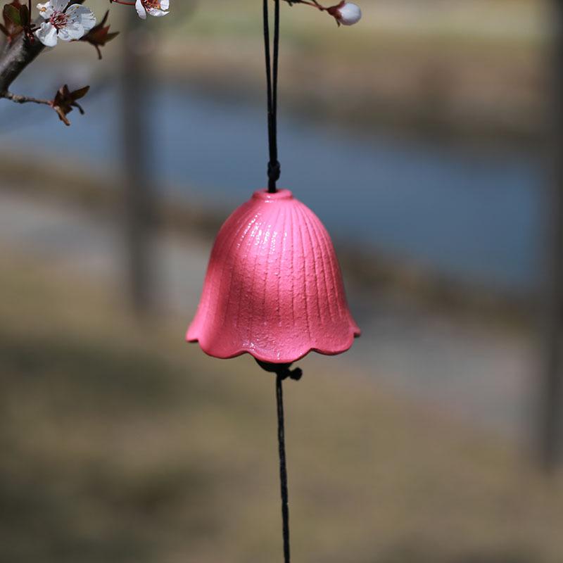 Чугунный колокольчик ветра: Ретро-колокольчики в китайском и японском стиле для балкона или внутреннего двора