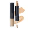 The Saem Japan Official Cover Perfection Ideal Concealer Duo 02 Rich Beige 4.5g(liquid)+4.2g(stick) 0128 1 Piece (x 1)