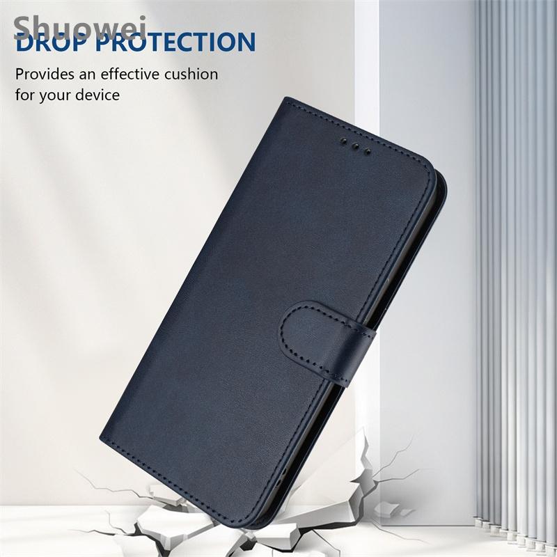 For OPPO A5 A5i A5X A15 A15S A35 A54 A55 A55S A74 A94 A95 Pro 2020 2021 4G 5G Flip Leather wallet Case Protection Card Holder Cover