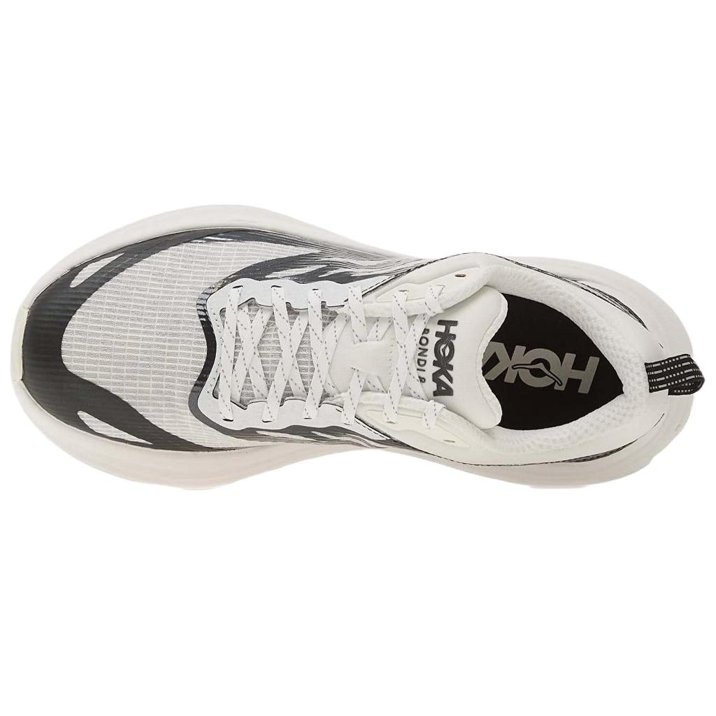 Hoka One One Bondi 8 Ts Удобные Прочные Водонепроницаемые Дышащие Поддерживающие Легкие Упругие Низкие Беговые Кроссовки Мужские кроссовок Белый 1178715-FLLC