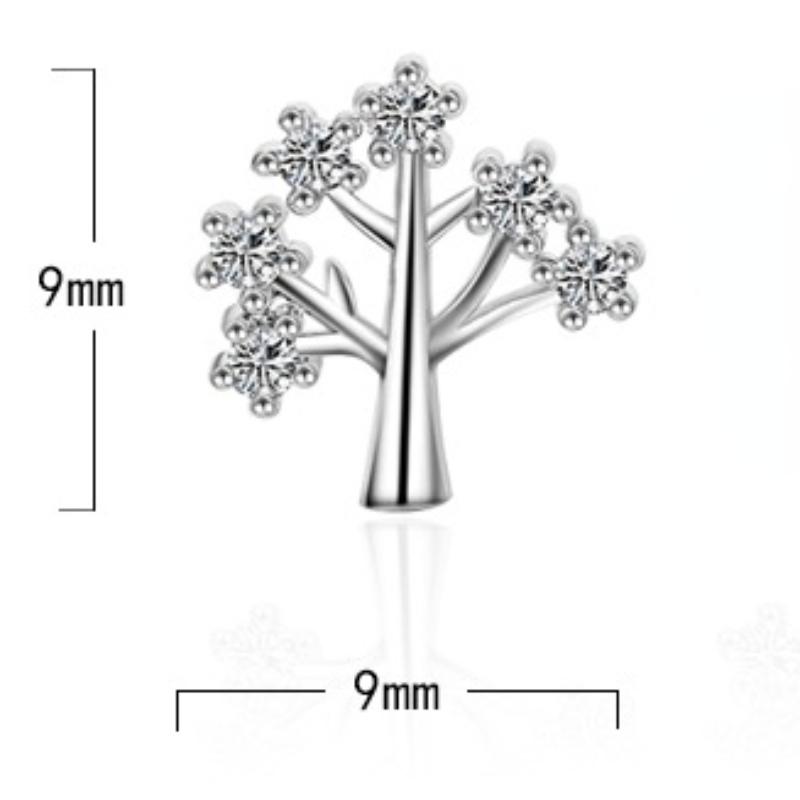 Женские винтажные корейские модные элегантные антиаллергенные серьги-гвоздики из серебра 925 пробы, женские ювелирные изделия на рождественскую елку, подарки