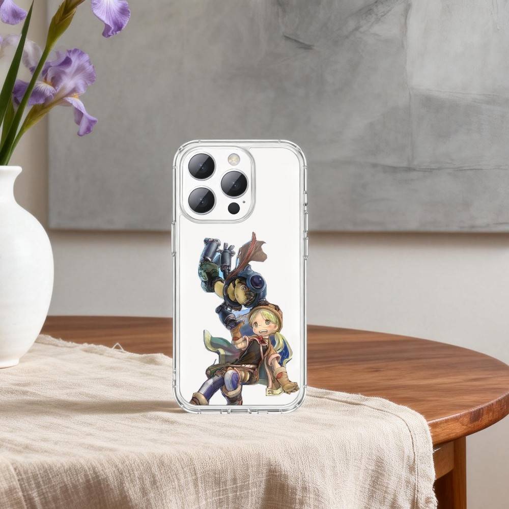 M-Сделано в A-Abyss-S Чехол для телефона для iPhone17p,16,15,14,13Pro Max,us,Мягкий силиконовый прозрачный чехол
