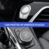 EVW5   10Pcs Car Random post Sticker Steering Wheel Decal Interior Decoration For Mercedes Benz W211 W203 W210 CLA W212 W220 W205