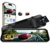 2025 Upgraded 4K Dash Cam Reinforced Dash Cam with Front and Rear Nighttime Image Correction Parking Loop Impact 64GB SD Japanese Instruction Manual