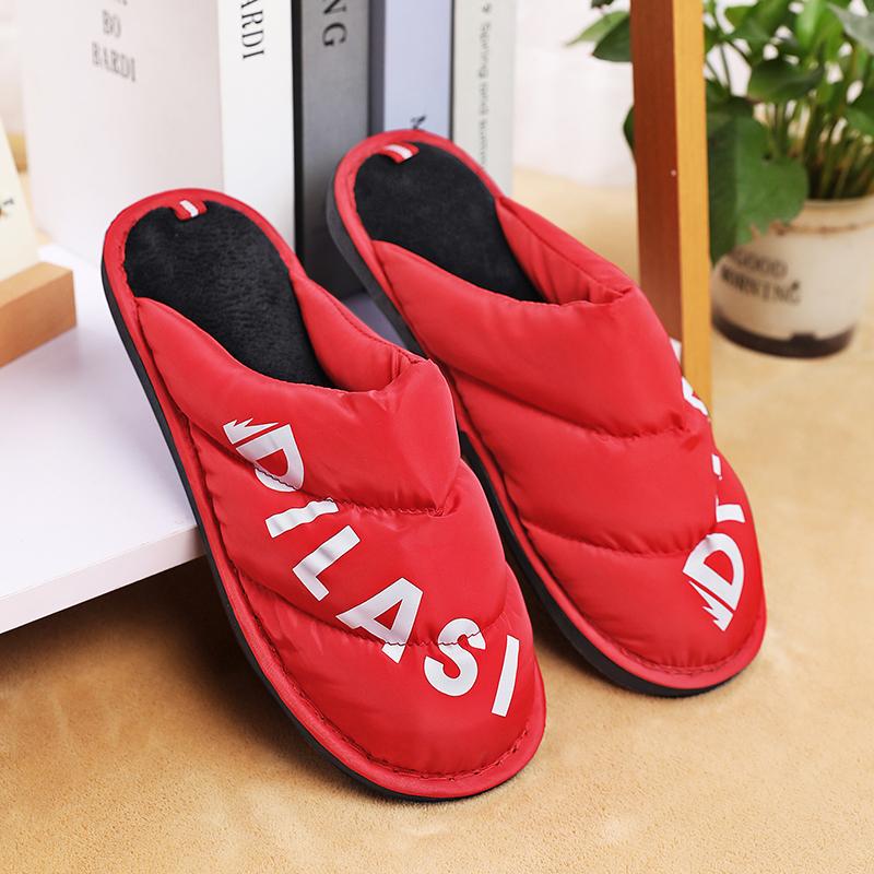 Модная мужская повседневная обувь, зимние домашние тапочки для пар, плоские, без застежек, плюс бархат, удобные, модные, универсальные, сохраняющие тепло, модель