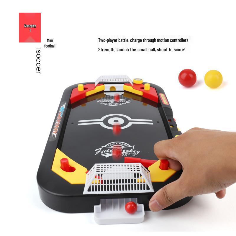 Детская настольная игра в хоккей и керлинг - Интерактивная спортивная игрушка для родителей и детей