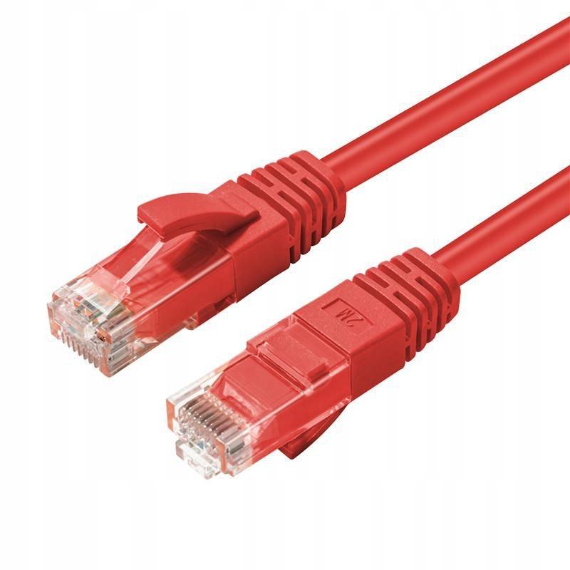 Microconnect U/Utp Cat6 2M Red Lszh