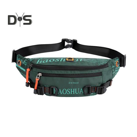 Large Crossbody Fanny Pack Sports Waist Bag Waterproof Hip Pouch Bum Bag Outdoor Waist Pack for Jogging Hiking Fishing Men Women