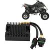 Black Replacement Voltage Regulato High Output Boat Voltage Regulator  For SeaDoo GTX