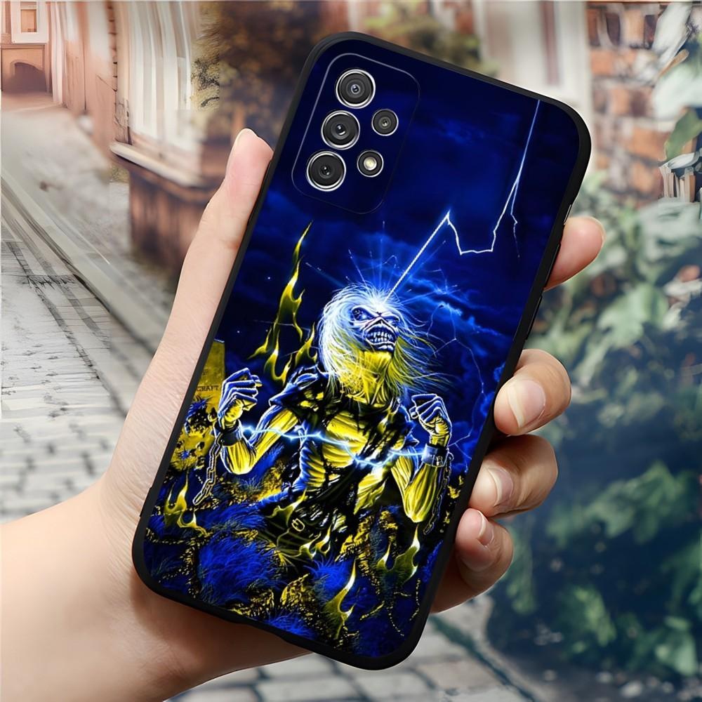 S-Skele-ton Rock-Band Phone Case for Samsung Galaxy S24 S23 S22 S20 S21 Ultra Fe Plus M54 A34 A54 A24 A52 A53 Coque