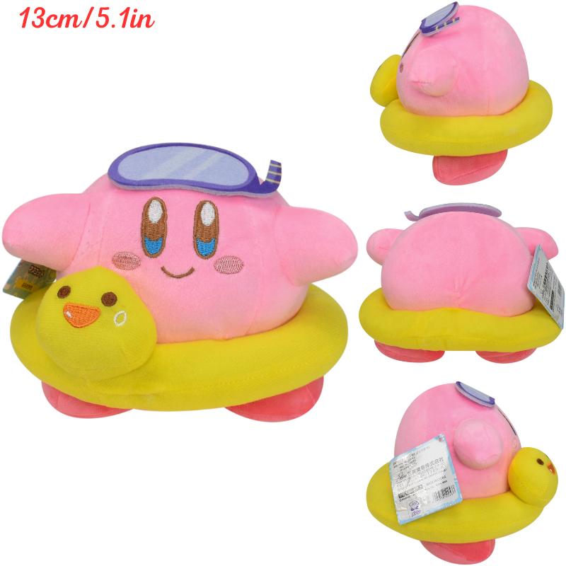 Star Kirby Kawaii Soft Plush Toys Cute Anime Kirby Waddle Dee Doo Stuffed Animals Plushies Peluche Dolls Birthday Gifts Kids
