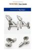 High-Temperature Resistant Stainless Steel Y-Type Pneumatic Flanged Angle Seat Valve