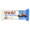 Think!, High Protein Bar, Brownie Crunch, 5 Bars, 60g (2.1oz) Each