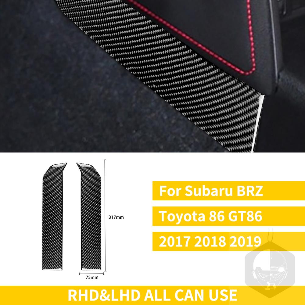 Для Subaru BRZ Toyota 86 GT86 2017 2018 2019 автомобильные аксессуары из углеродного волокна, держатель чашки переключения передач, накладка для кондиционера