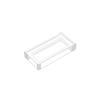 50g/186PCS 3069  Tile 1x2 Building Blocks Smooth Surface Moc Loose Parts Compatible with Bricks Children Educational Toy