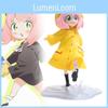 Anya Spy Family Forger Action Figure Anime Raincoat Doll Collectible Toy Display