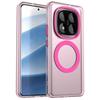 For Xiaomi Redmi Note 14 Pro 5G/Poco X7 5G Magnetic Case PC+TPU+PET Anti-Drop Phone Cover