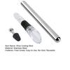 3Pcs Wine Cooling Stick Reusable Stainless Steel Portable 3-in-1 Wine Cooler Aerator Pourer Set Home Supplies