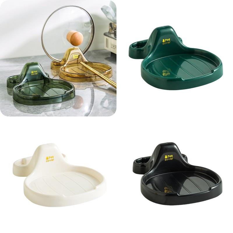 Кухонная полка для крышек кастрюль в виде ракушки - стильный и компактный органайзер для дома