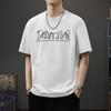 Trendy Brand Short Sleeved T-shirt Men's Korean Version Trendy Ins Summer Round Neck Pure Cotton T-shirt Loose Versatile Clothes