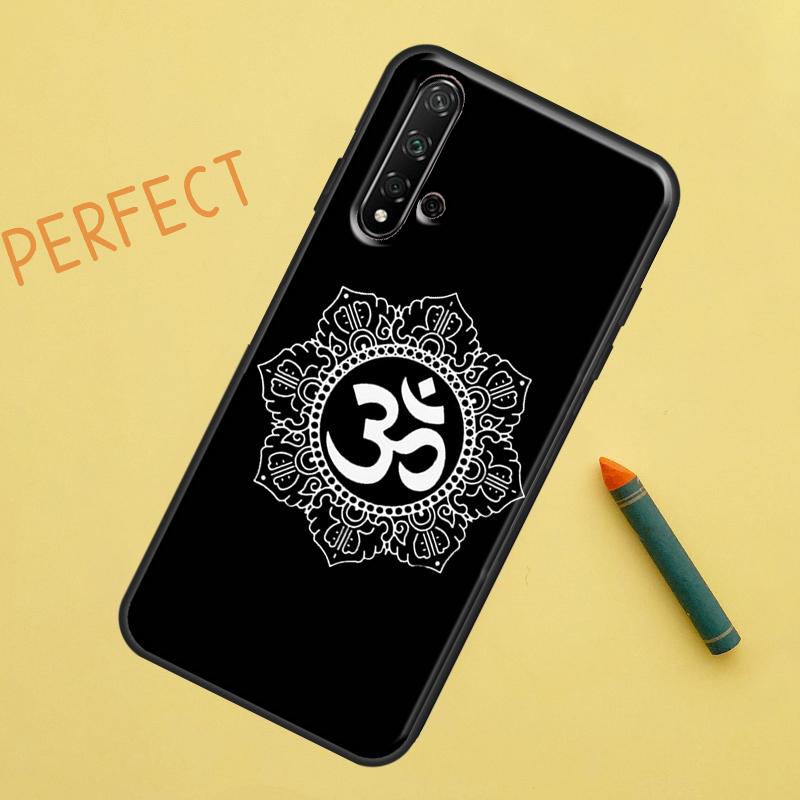 Buddhism Buddha Om Hamsa Zen Case For Huawei Nova Y90 Y70 Y61 Y60 9 10 SE Nova 5T 11i 8i 7i 3i P20 P40 P30 Lite P60 Pro