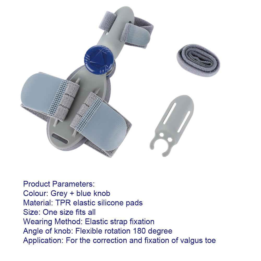 Корректор косточки большого пальца ноги Hallux Valgus Фиксатор стопы Регулятор угла Накостный выпрямитель большого пальца ноги Ортопедический ремешок Инструмент для педикюра