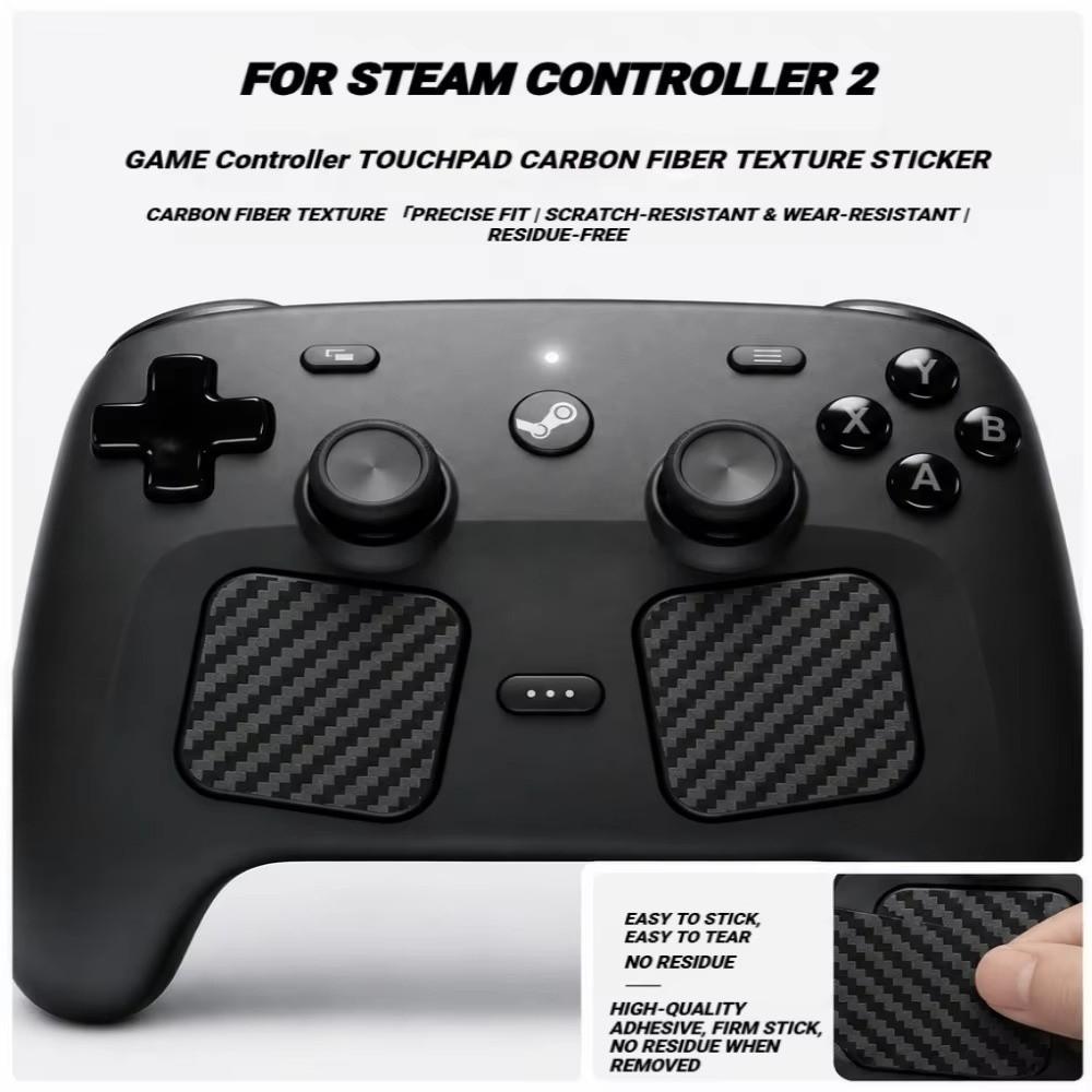 2Pcs Anti-Scratch Touchpad Stickers Protective Skin for Steam Controller 2 Gaming Accessories
