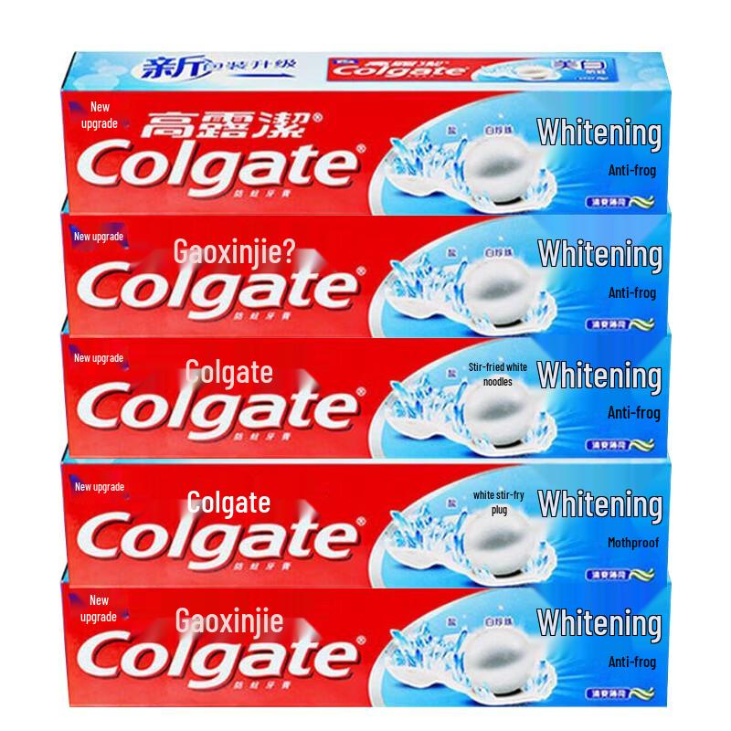 Colgate Anti-cavity Whitening Toothpaste 5-pack