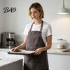 Multi Pocket Garden Apron Waterproof Kitchen with Pockets, Chef Cooking for Men Women, Adjustable Cross Back Work Barista, Gardening, Painting