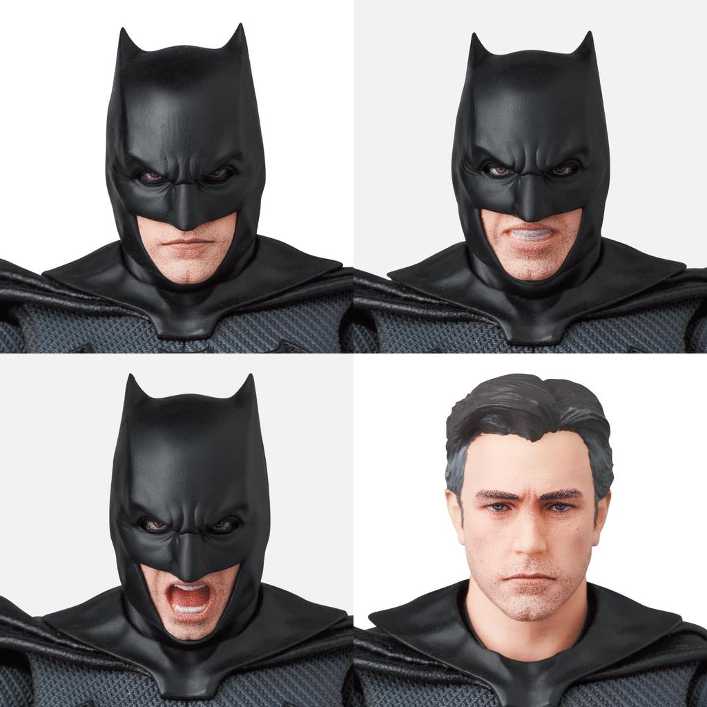 MAFEX BATMAN JUSTICE LEAGUE Общая высота 160 мм окрашенная фигурка № 222 (Версия ЗАКА СНАЙДЕРА.) приблизительно. не масштабный