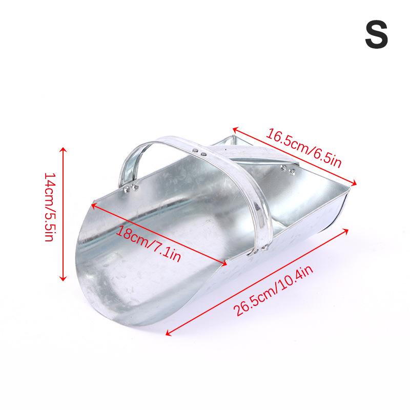 Толстый металл Большая вместимость Совок для риса Совок для корма Многофункциональный Гладкая эргономичная ручка Кухня Супермаркет Фермы