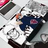 Large Esports Naruto Mouse Pad Smooth Flexible Rubber Gamer PC Computer Keyboard For CSGO Kawaii Mosuepad Durable