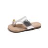 French-style Roman flip-flops2026New summer Korean-style girls' flip-flops with soft soles, perfect for the beach