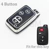 Для Toyota Rav4 Land Cruiser Camry Aqua Prado Corolla Prius 2 3 4 Кнопки ТПУ Чехол для ключа автомобиля Крышка Бесключевой Пульт Дистанционного Управления 2013 2014