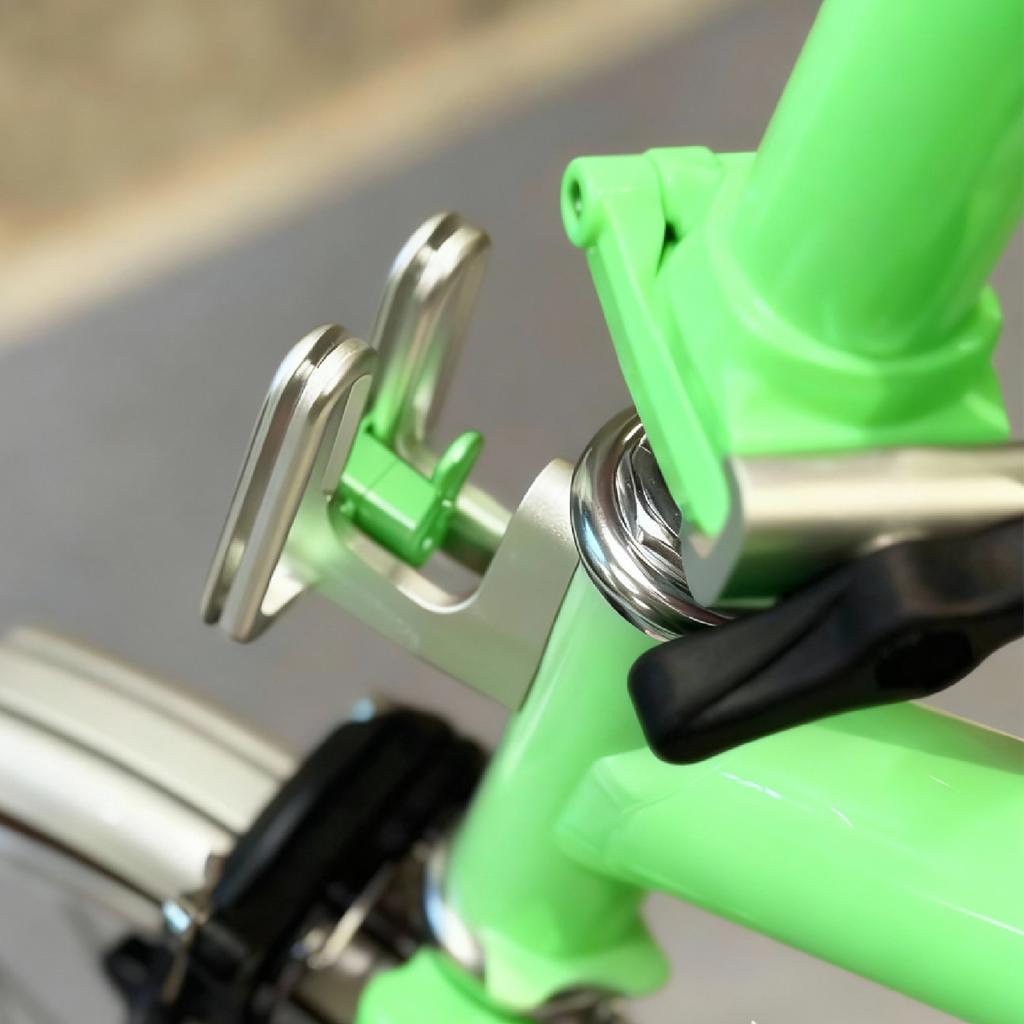 Складной велосипед Minimods BROMPTON - Прецизионная цельноалюминиевая рама, изготовленная методом ЧПУ, Исключительная производительность