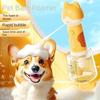 USB Зарядка Чистка Собаки Купание Автоматический Дозатор Мыла Питомец Пенообразователь Аксессуары для Питомцев
