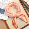 New simulated silk scarf square scarf women's fashion versatile high sense 71 square scarf spring and autumn decorative scarf scarf